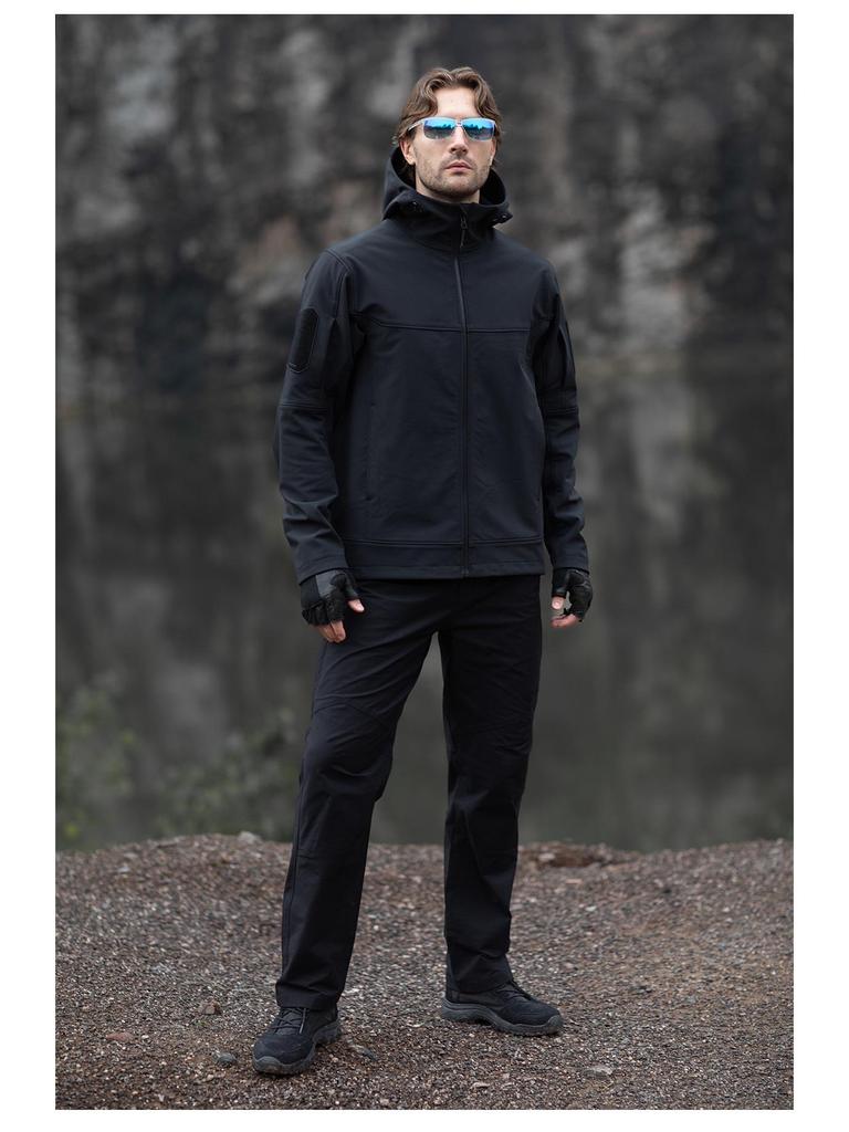 Free Soldier Men's Rising Sun Tactical Stretch Pants - Outdoor, Wear-Resistant, Scratch-Resistant, American Retro Long Trousers