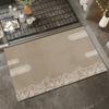 New Chinese style Door Mat Diatom Mud Bathroom Floor Carpet Water Absorbing Quick Drying Non Slip Kitchen Rug Home Decor Doormat
