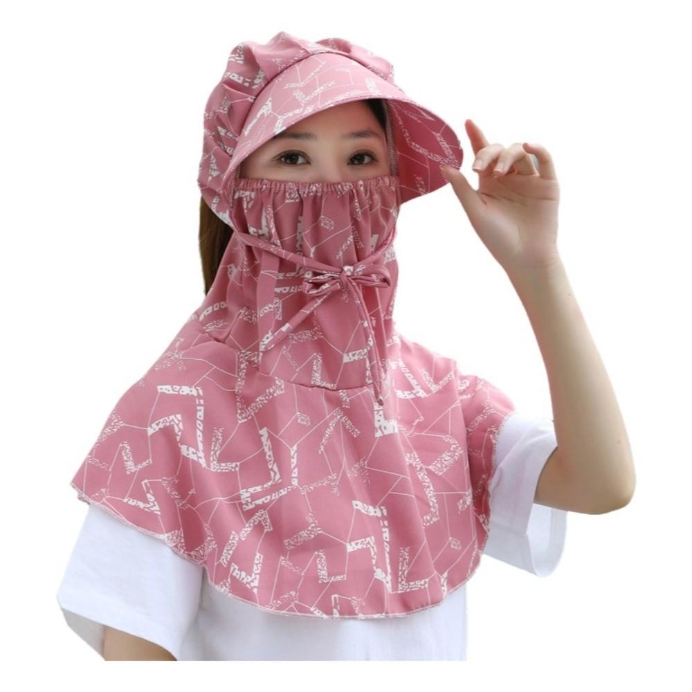 

Anti UV Face Mask Sun Hat Wide Brim Fisherman Hat Fashion Face Cover Headwear Summer 9