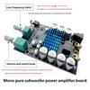Placă amplificator mono subwoofer eficientă TPA3116, putere 120W, oferind distorsiuni scăzute pentru aplicații audio profesionale