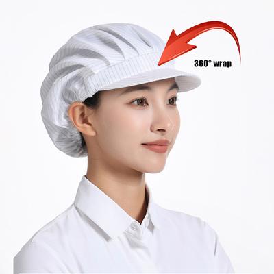 Chef Hat Dustproof Workshop Catering Hat Food Factory Work Hat Canteen Work Hat