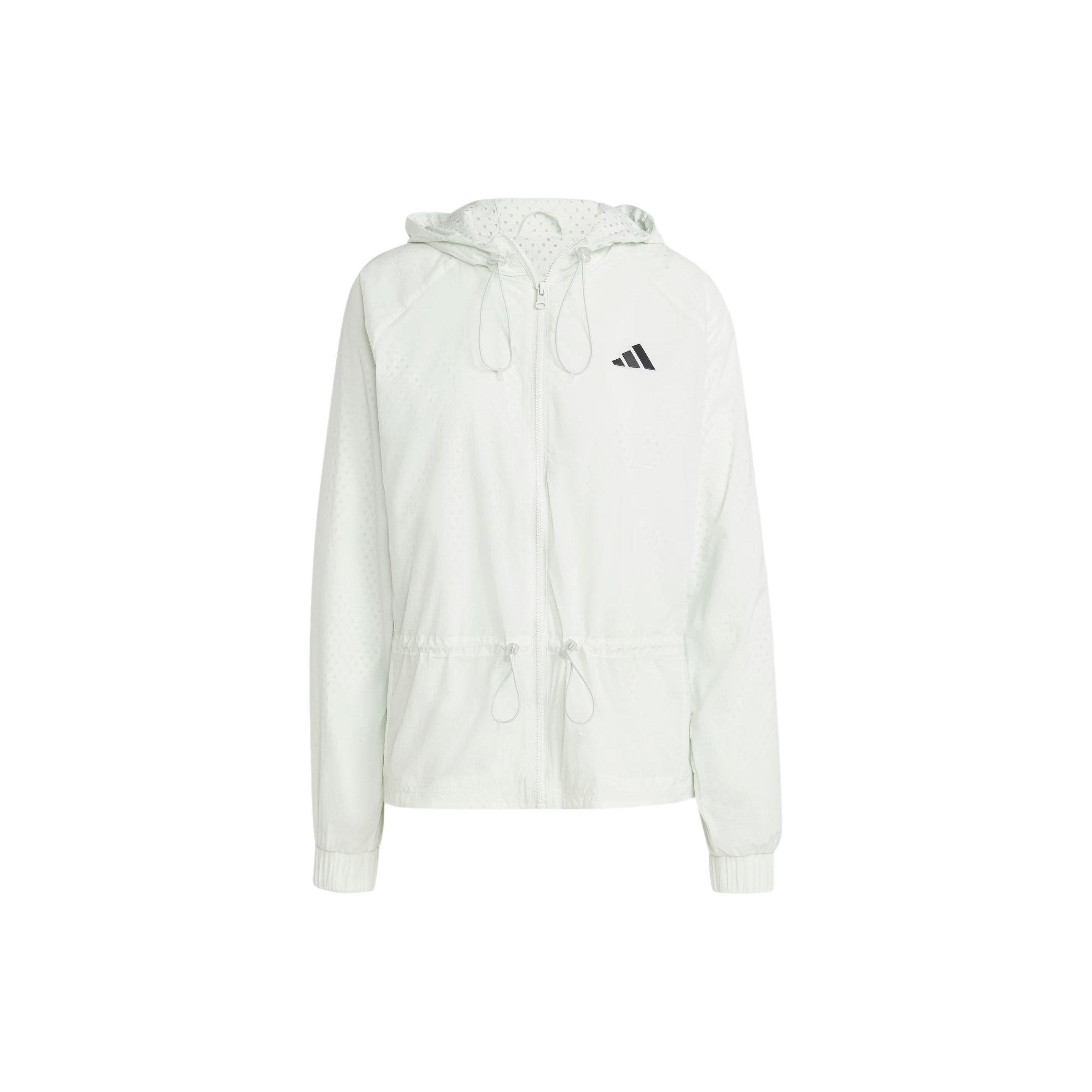 

Adidas Теннисная куртка на молнии во всю длину Серия Australian Grand Slam Однотонная с логотипом Спортивная куртка с длинным рукавом и капюшоном Женская куртка Кристально-синий IL7366 S