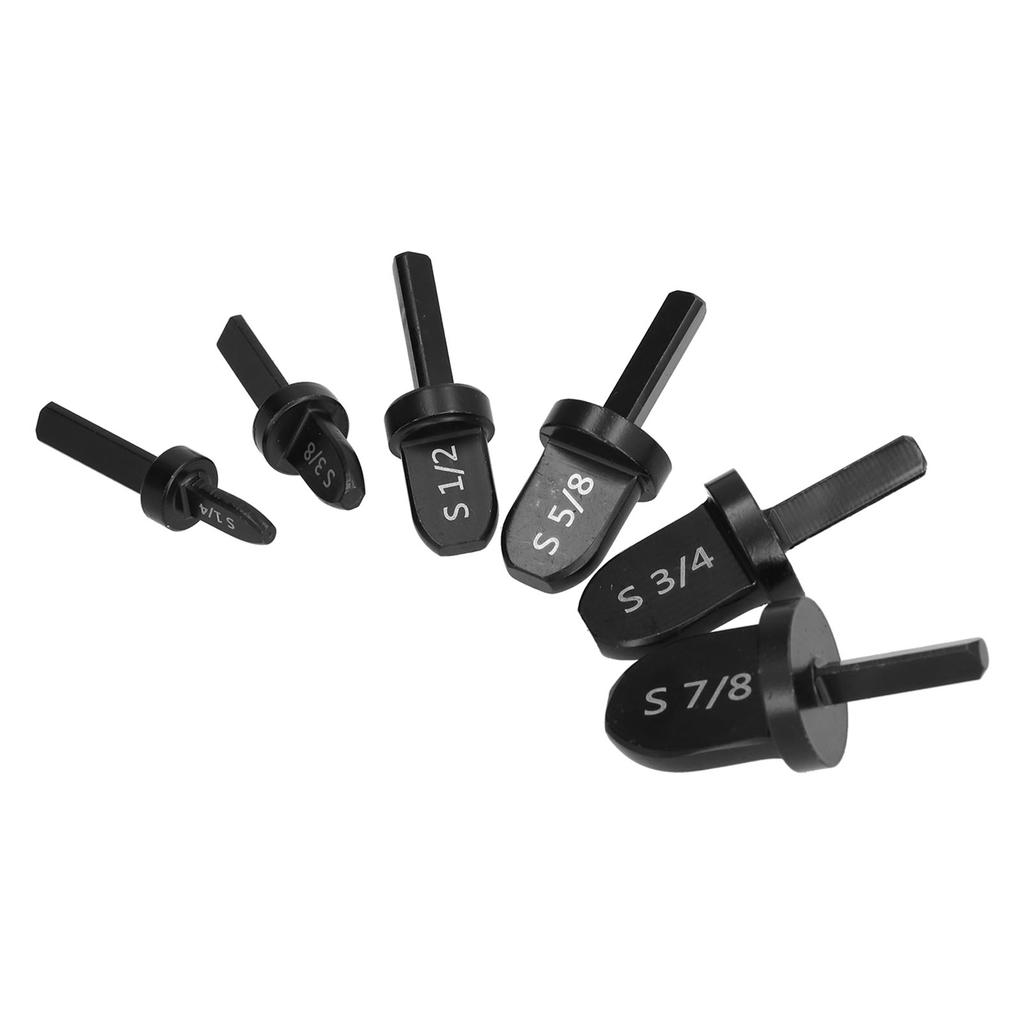 6Pcs Swaging Tool Drill Bit Set Convenient Practical Wide Application Tube Expander Drill