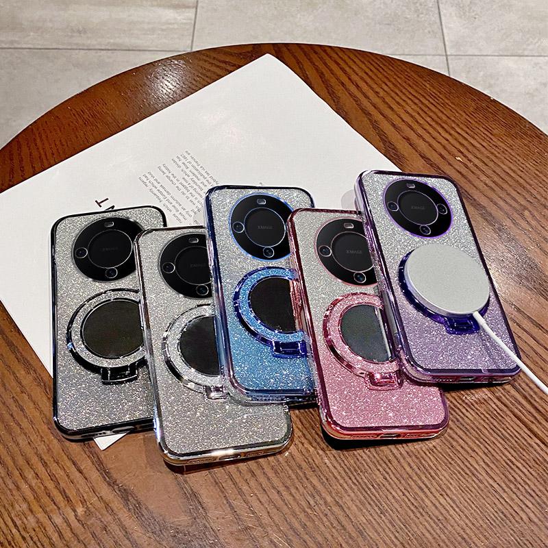 Mirror Luxury Glitter Case For Huawei Mate 30 40 50 6o Mate 60 Pro Plus P30 P40 P50 P60 Pro Bling Shockproof Soft Silicone Cover