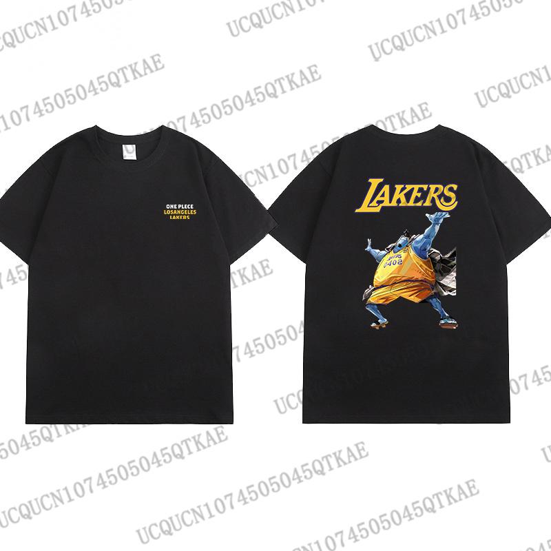 

Футболка з коротким рукавом Lakers Joint Зв язок Ніч Лейкерс Чиста бавовна Чоловіча та жіноча Великого розміру Косплей Футболка S