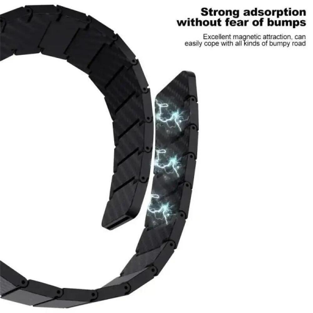 For Huawei Watch Fit 2 Carbon Fiber Watch Band Magnetic Wrist Strap