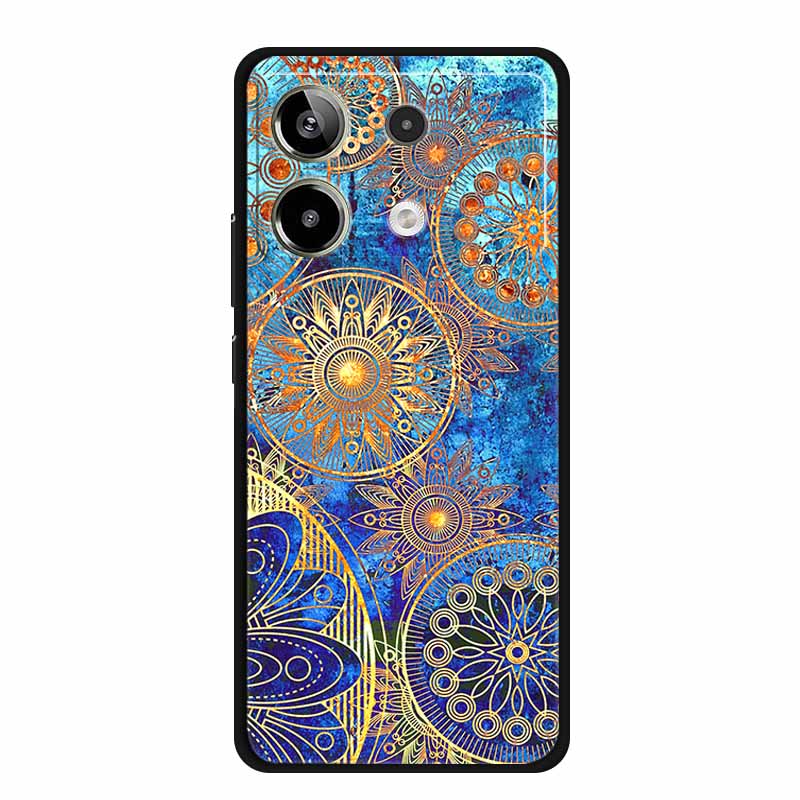 For Redmi Note 13R Pro Case Animals Soft Silicone TPU Phone Cases Back Cover For Xiaomi Redmi Note13R Pro Wolf Protector fundas
