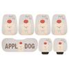 Cute Apple Dog Cartoon Women's Car Seat Cushion Universal Four Seasons Breathable Comfortable Seat Covers
