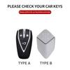 Leather Car Key Case Cover Holder Keychain Protective Shell for Changan Deepal S7 SL03 UNIT UNIK CS35 Plus CS55 Plus CS75