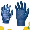 Luvas de Jardinagem para Poda e Frio e Calor Fácil de TP1152 Plantio, Impermeável, Antiderrapante, Resistente, Lavar, (Azul escuro, L)