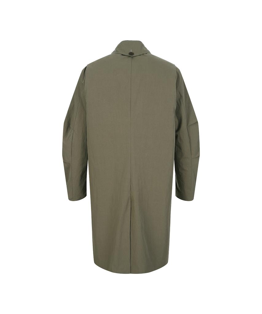 Tony Lawrence Oversized Single Mac Coat Khaki