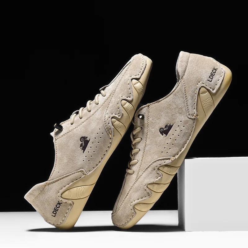 Herren Freizeitschuhe Schnürschuhe Bequem Weich Rutschfest Langlebig Laufschuhe Klassisch Modisch Trendig Parkspaziergänge Reiseschuhe