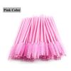 100Pcs Kit Lash Extension Brushes Mascara Applicator Wand Lash Eyebrow Brush Disposable Micro Eyelash Comb Brush Spoolers Makeup