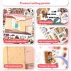 DIY Design Landscape Sticker Kawaii Design Street Scene Sticker  Festival Decoration