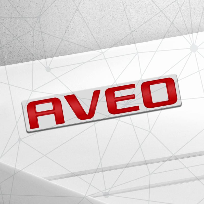 3D Auto Metaal AVEO Badge Auto Achterklep Embleem Sticker LOGO Decoratie Voor Chevrolet Cruze Spark Sail Orlando Sonic Carrosserie Styling