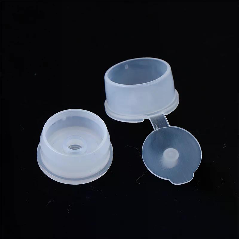 20Pcs 24-tooth Diameter Plastic Bottle Cap Replacement Flap Cover For Lotion/Toner Bottle Cosmetic Bottle Cap Accessories