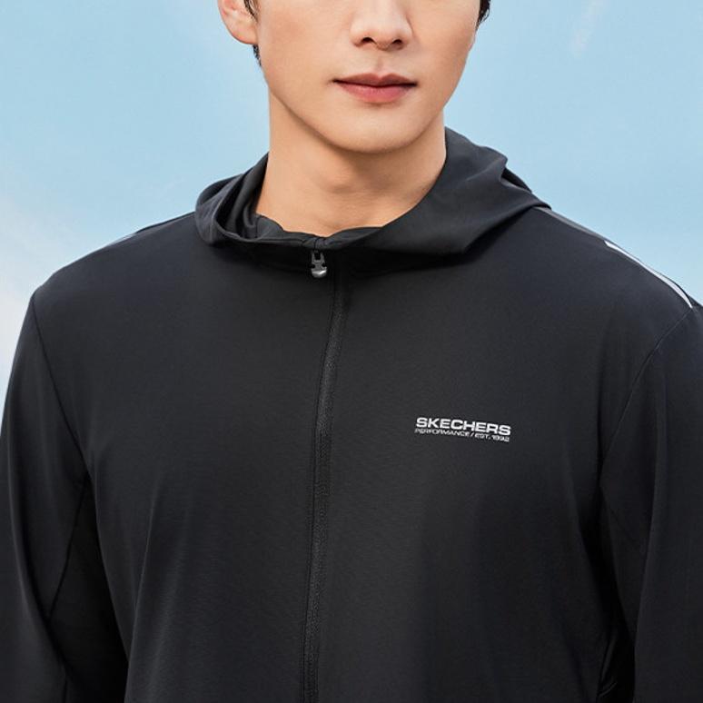 Skechers GODRI Jacket Men's Carbon Black P225M155-0018