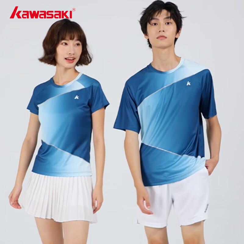 KAWASAKI Women s Badminton Round Neck T-Shirt