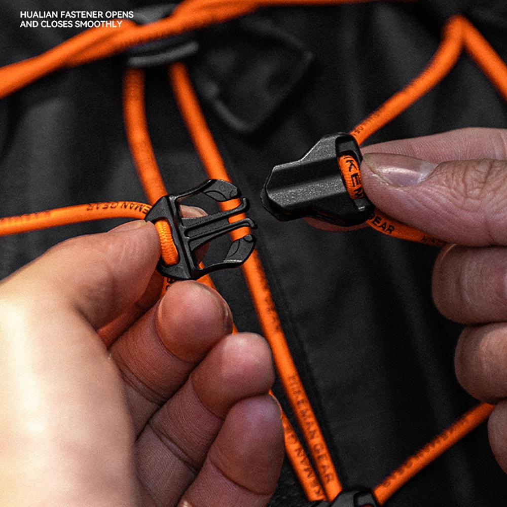 Outdoor Backpacks Expansion Buckle Set DIY Elastic Rope Camping Sports Mountaineering Bag Modification Rope Buckle for Climbing