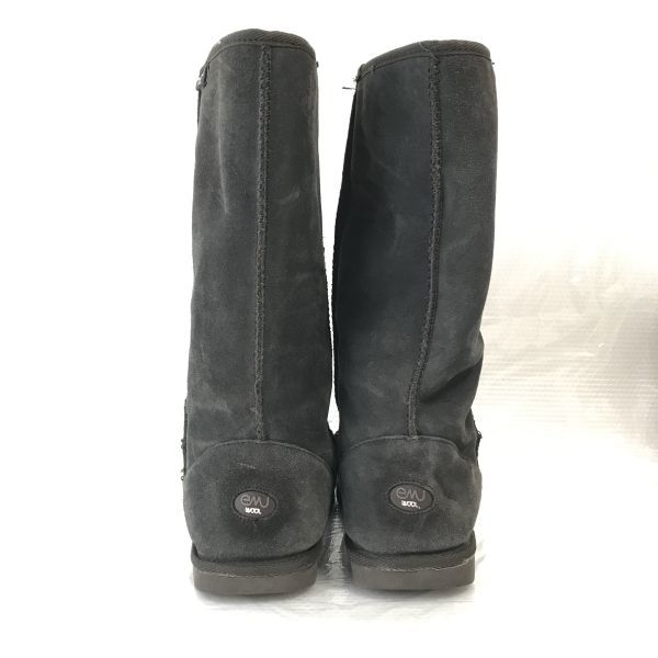 EMU Leder Wollgefütterte Schaffellstiefel Braun UK6/25.0cm(GEBRAUCHT)