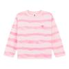 Girls' Striped Cotton Long-Sleeve T-Shirt