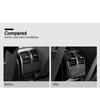 For Mercedes Benz W204 C class Car Interior Moulding Carbon Fiber Rear Air Condition Vent Cover Trim Air Outlet