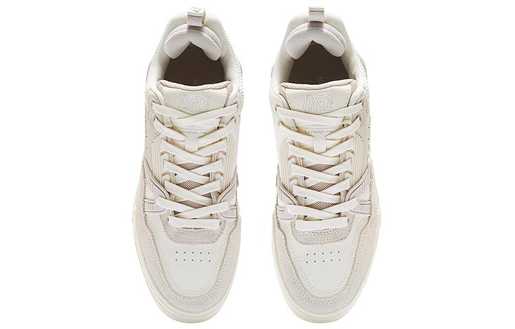 Li Ning 001 BTC Low Top Skateboard Shoes Women's White AGCS104-5