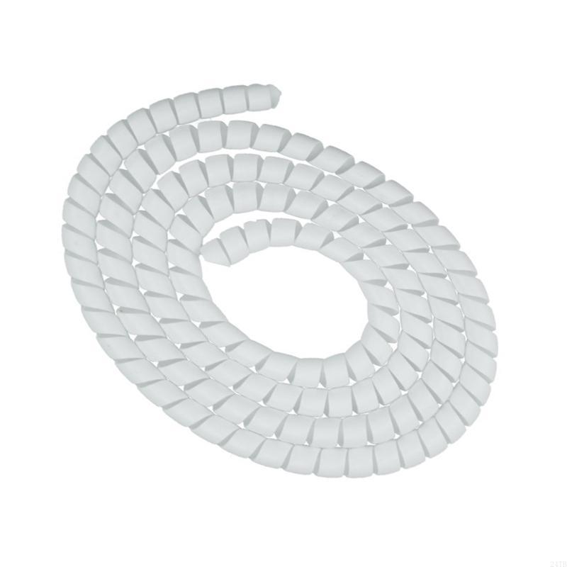 Scooter Brake Cable Housing Protector Cable Cover, 2M Scooter Spirals Tube Cable Protector Brake Line Spirals Tube Wraps