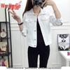 Women's Autumn/Winter Slim Korean Denim Jacket - Trendy, Versatile, Body-Shaping Harajuku Style