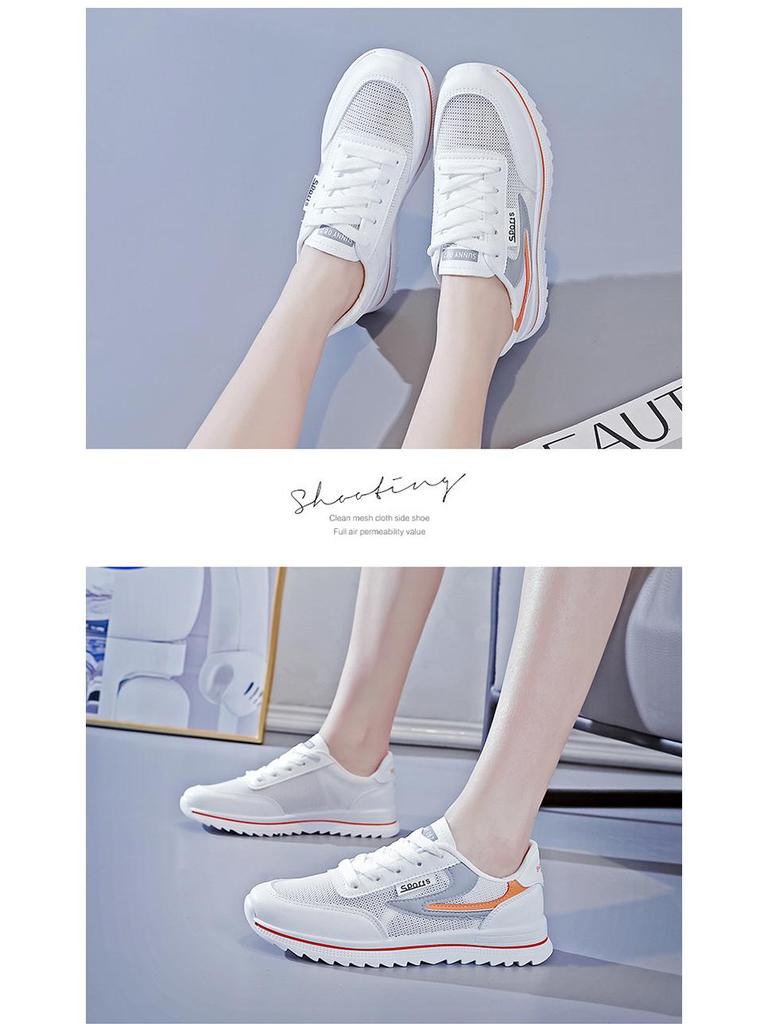 Versatile Women's Forrest Gump Shoes 2024: Breathable Korean Style Running Shoes for Spring & Autumn, Ideal for Students (Model B611).