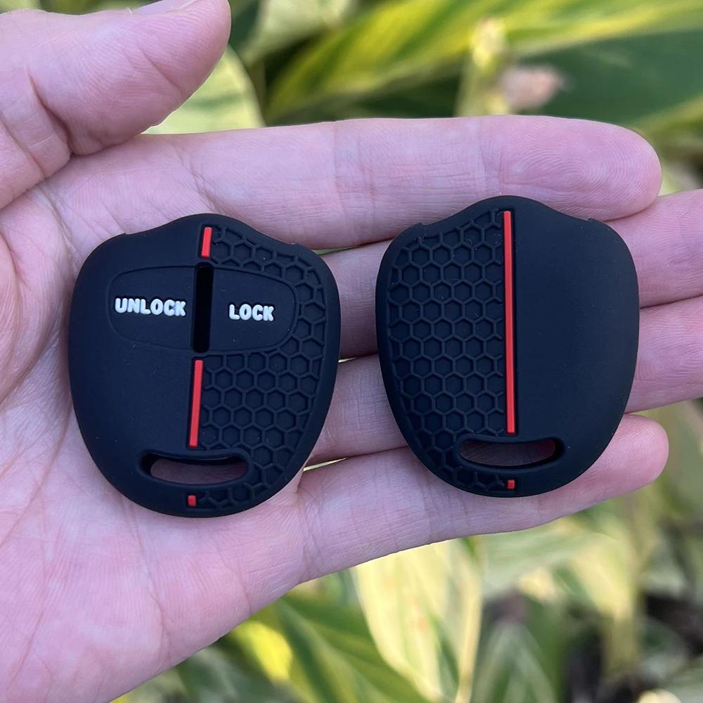 Silicone Car Key Case Shell Soft Remote Cover Protector for Mitsubishi Lancer EX Evolution Grandis Outlander Triton Pajero ASX