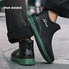 Modische Kurze Regenstiefel für Erwachsene Wasserdichte Knöchelschuhe Rutschfestes Langlebiges Gummi-Schuhwerk für Herren Damen Geeignet für Regentage