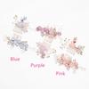 Beautiful Wedding Bride Hair Jewelry Hair Combs Flower Hair Pin Bridal Clips Leaves Tiara