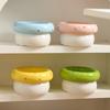 Cute Donut Shape Ceramic Pet Bowl Elevated Cat Bowl Protects Cervical Vertebrae Pet Supplies