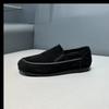 Lazy Spring New Low-top Leather Comfortable Casual Soft-soled Red Shoes Dj