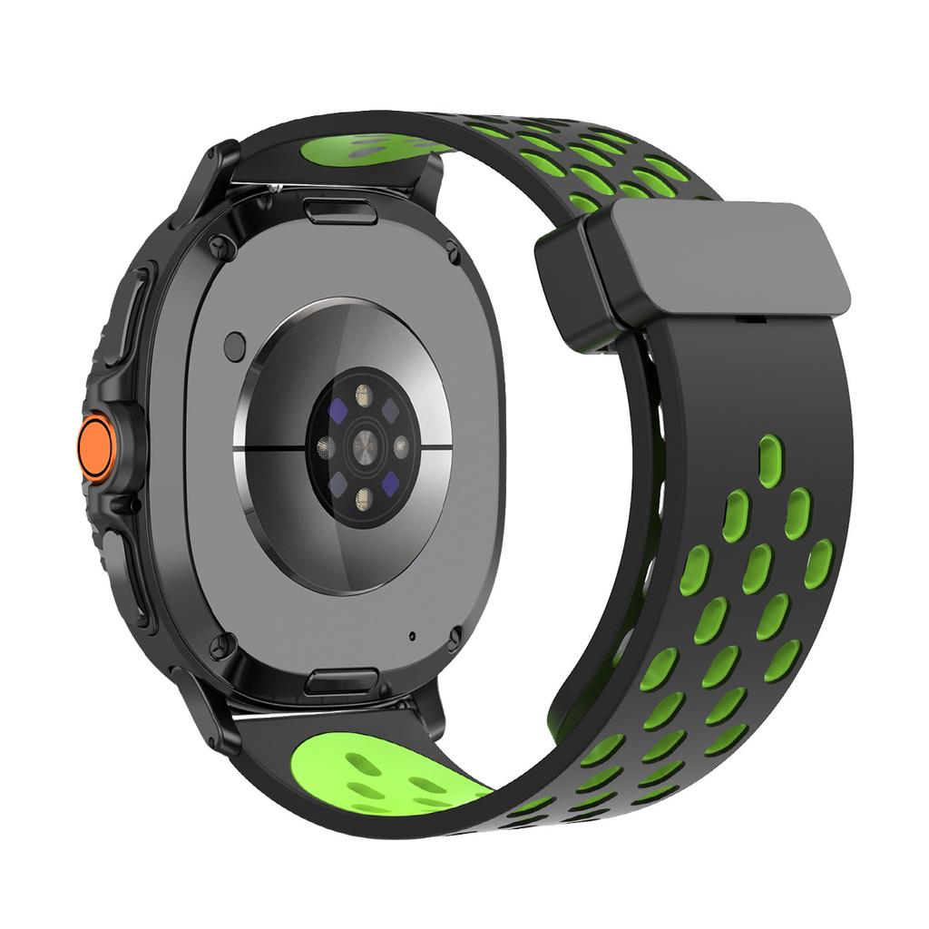 Magnetický řemínek pro Samsung Galaxy Watch 8 Classic 46mm Silikonový Sportovní Prodyšný Correa Náramek Galaxy Watch 8 44mm 40mm Řemínek