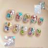 1 Box Round Dot Nail Sequins 1-3Mm Round Nail Glitter Flakes Shiny Nail Art Decoration Supplies For Diy Manicure Salon