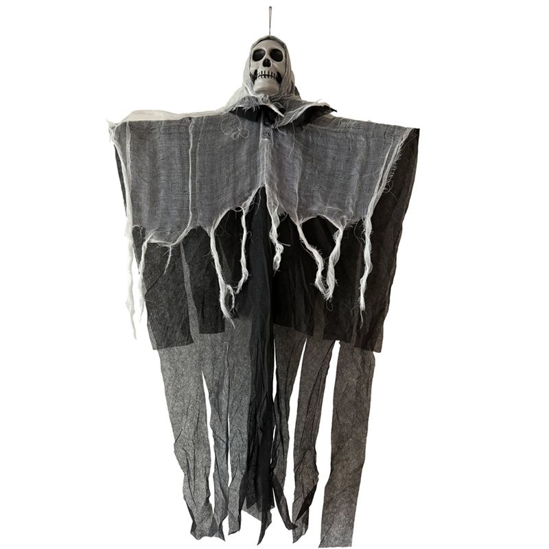 

M-Modern-Halloween Hanging Ghost Funny Garden Decoration Lights Outdoor Scene Layout Ghost Skull