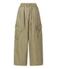 Mucent Alvin Cargo Cotton Elastic Waist Pants (3 Colors)