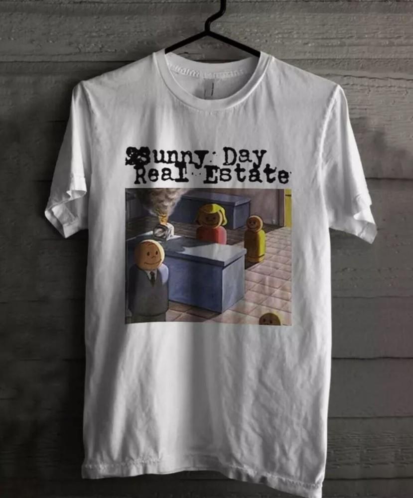 Солнечный День Недвижимость Подарок Для Фанатов Белая Футболка Все Размеры Унисекс Футболка XXXL