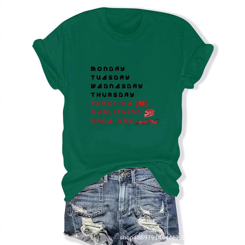 Women's Cross-Border Fashion Crewneck T-Shirt