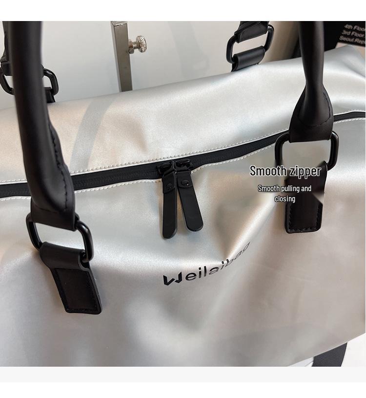 Women's Large Capacity Travel Bag with Wet/Dry Separation for Short Trips and Fitness