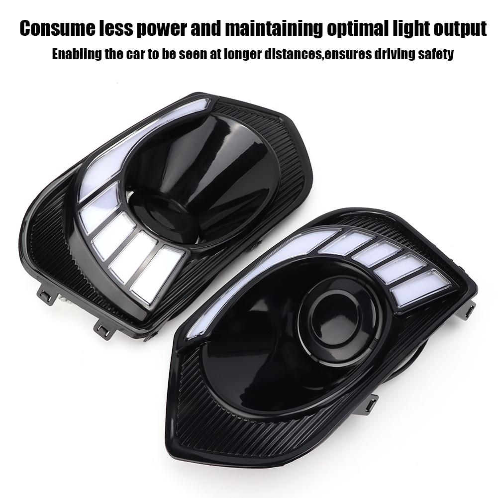 LED DRL Daytime Running Lights Turn Signal Fits for Suzuki Dzire 2017   2018