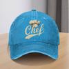 Cappello da Chef PC Compatibile per Cappello Morbido Tutte le Stagioni con Distintivo da Chef Ideale per Attività all'Aperto e Regali di Compleanno Durevole Ch