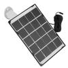 5V 6W Solar Panel Portable Solar Charging Panel Kit Mini USB Port for Outdoor Travelling