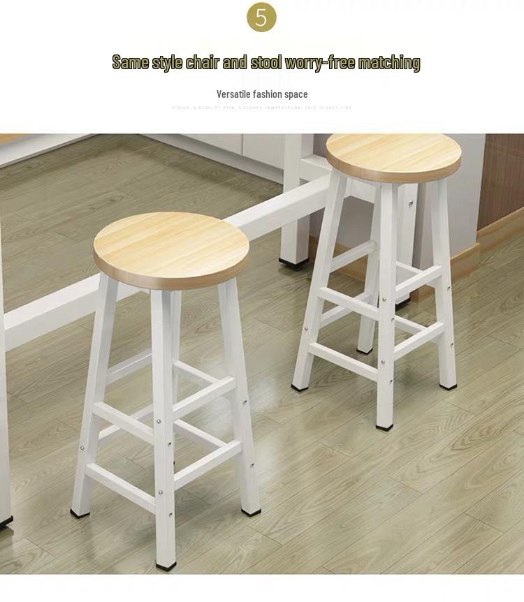 Modern Minimalist Wall Bar Table for Home and Balcony