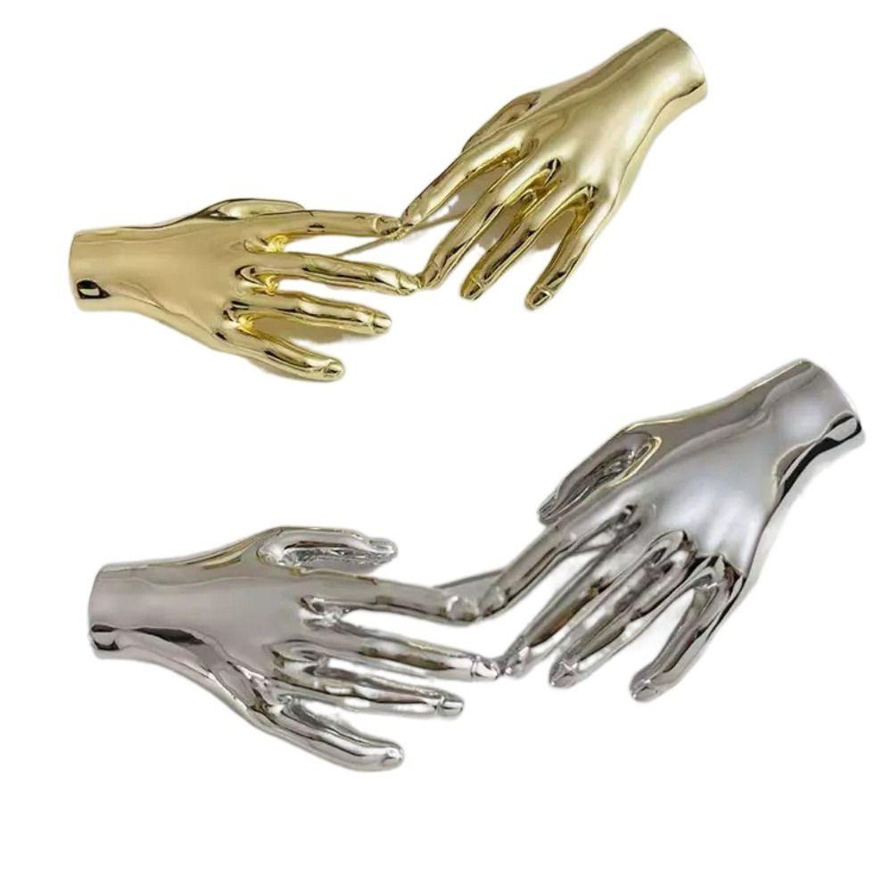 Hand Shape Palm Hand Brooch Gold Silver Punk Pin Brooches Fashion Hyperbole Brooches  Men Women