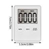 Magnetic Kitchen Timer Digital Cooking Baking LCD Count Down Up Loud Alarm Countdown Alarm Magnet Clock Sleep Clock Kitchen Sups