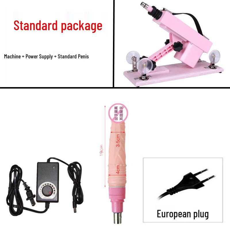 Vibrador Telescópico Automático Femenino - Juguete Sexual Realista para Adultos