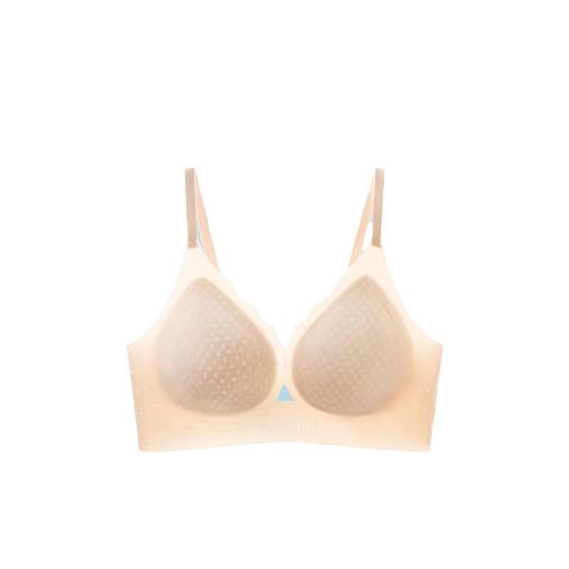 Big Breasts Show Small Cool Feeling, Seamless Underwear for Women, Breathable Without Steel Ring, Closed Breasts, Anti-sagging Gathering
